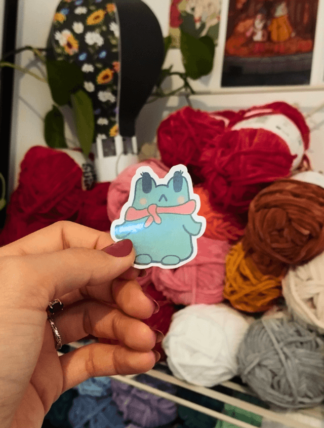Lily, la coquette | Sticker créature d'atelier💖✨