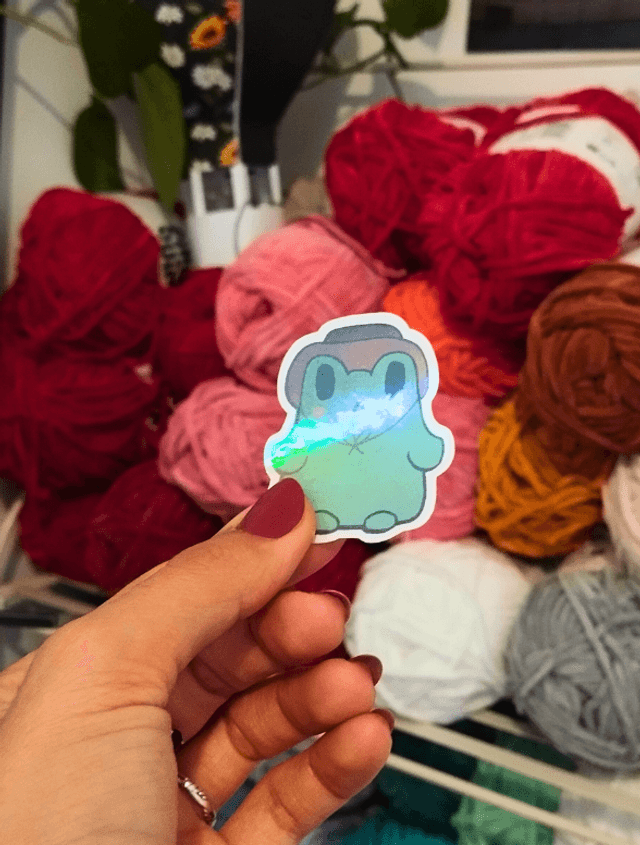 Gérard, le sage | Sticker créature d'atelier  📜✨