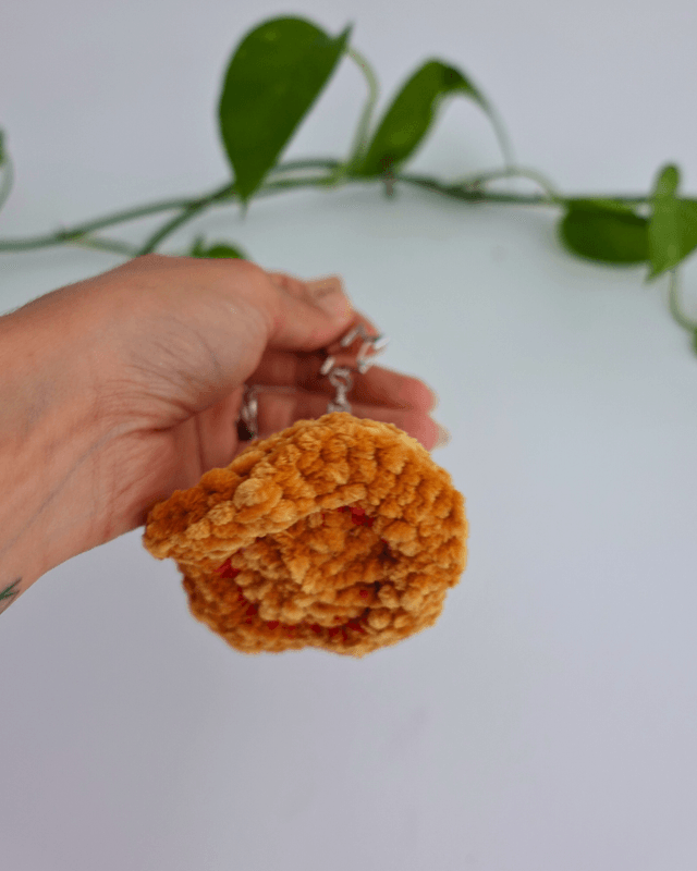 Charm Luffy | Bijou de sac ou porte-clés en crochet 