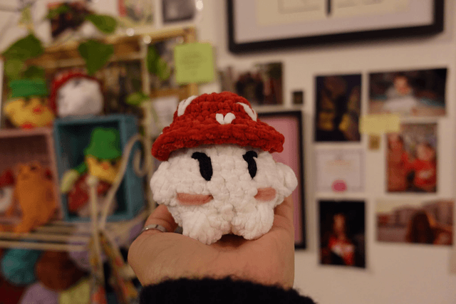 Champignon d’Intention : décoration de sac/ porte-clés | Cultive tes énergies