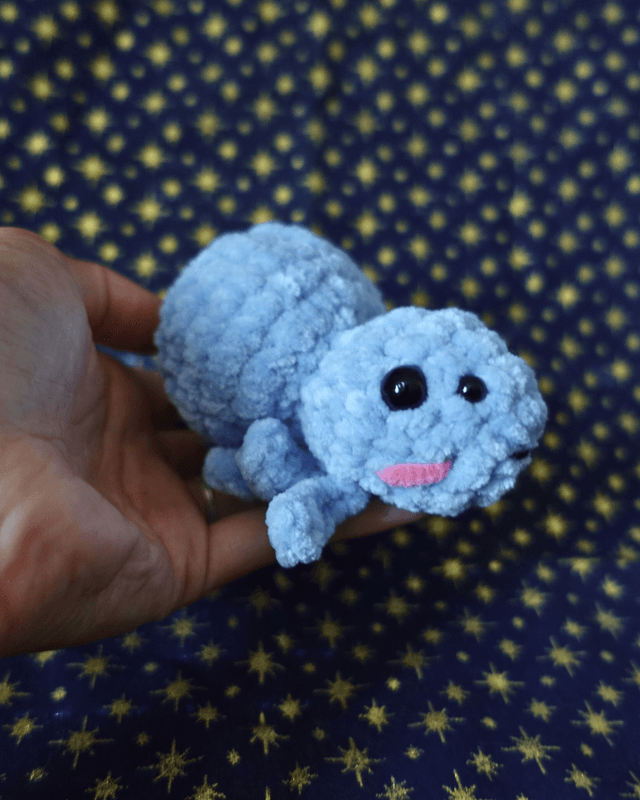 Créature ou charm araignée bleu ciel | Spooky collection : éditions limitées