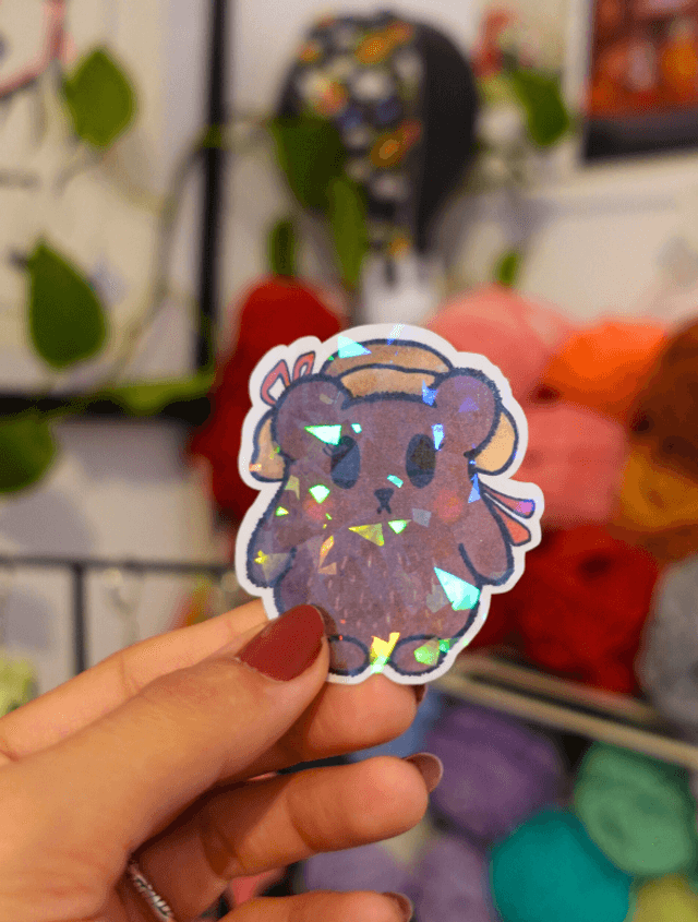 Gina, l'aventurière | Sticker créature d'atelier 🕊️🌳