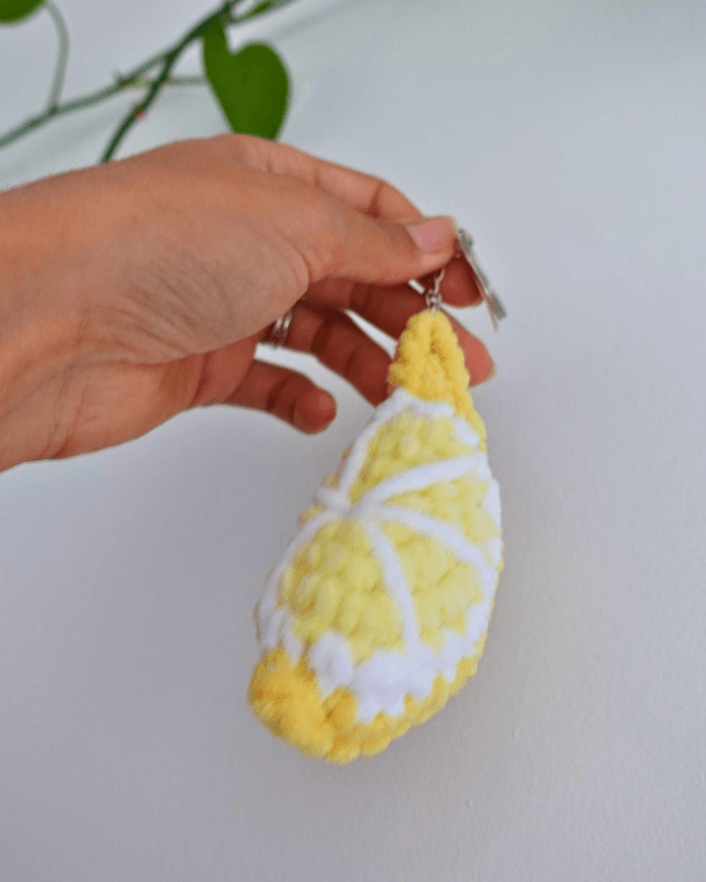 Cuties fruities| Charm de sacs agrumes en crochet