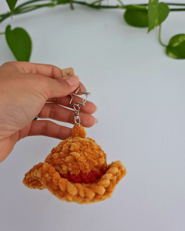 Charm Luffy | Bijou de sac ou porte-clés en crochet 
