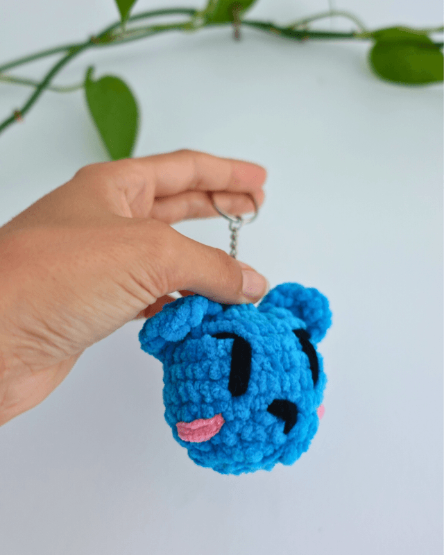 Charm Happy | Bijou de sac ou porte-clés en crochet