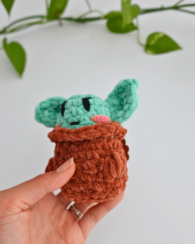 Mini Grogu| Créature décorative en crochet 