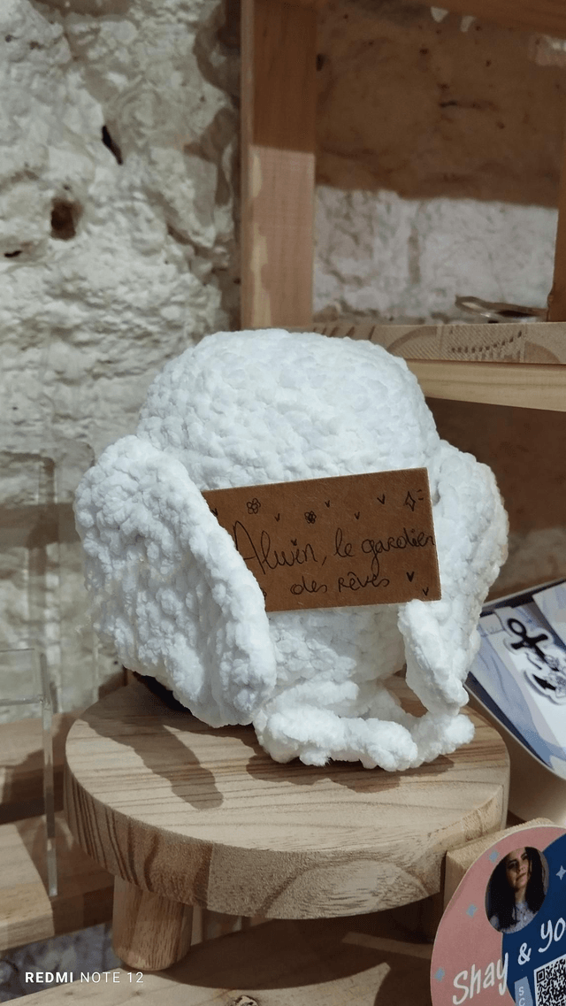 Alwin, le gardien des rêves | Créatures d'Atelier hibou en crochet pleine d'intention