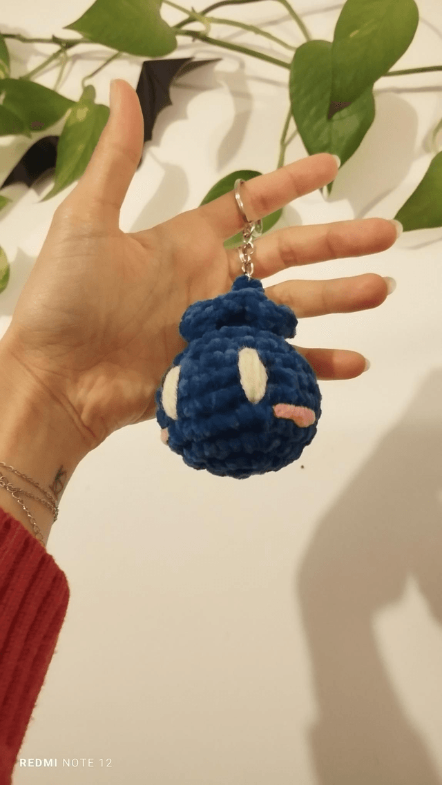 Cuties fruities | Charm de sac myrtille en crochet 🫐