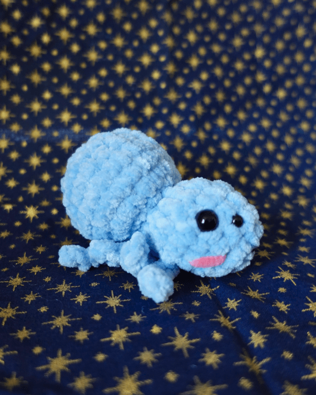 Créature ou charm araignée bleu ciel | Spooky collection : éditions limitées