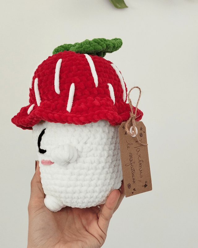 Maximus, le majestueux | Créature d'atelier champignon en crochet pour t'émerveiller