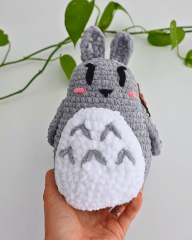 Totoro | Créature décorative en crochet