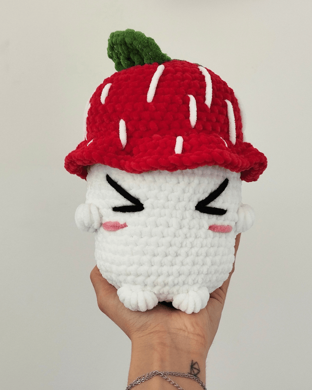 Maximus, le majestueux | Créature d'atelier champignon en crochet pour t'émerveiller